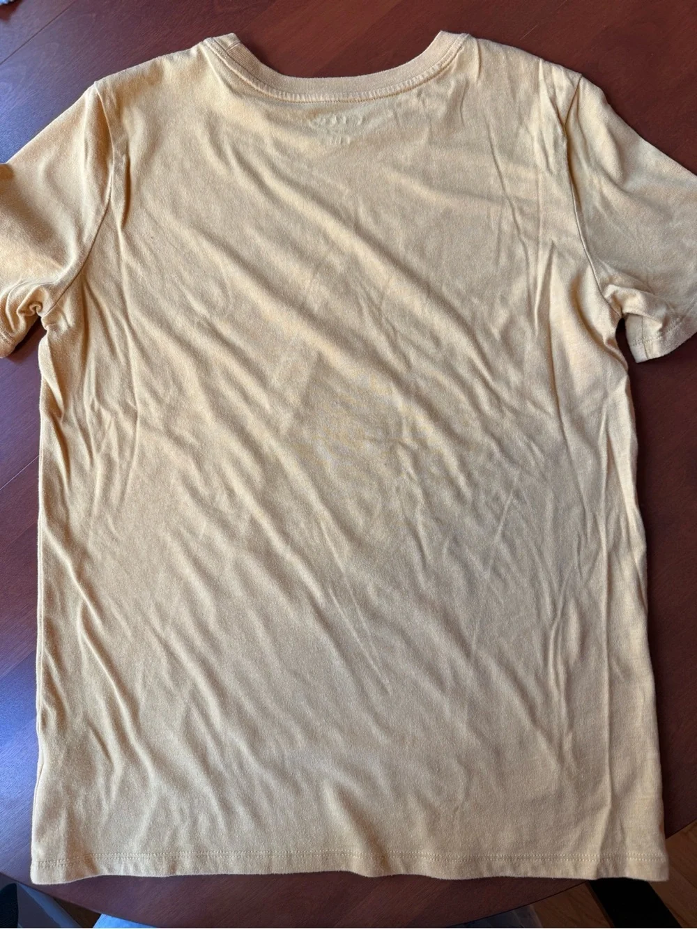 Cat & Jack Mustard Short Sleeve Tee with Frog Life Cycle Graphic
